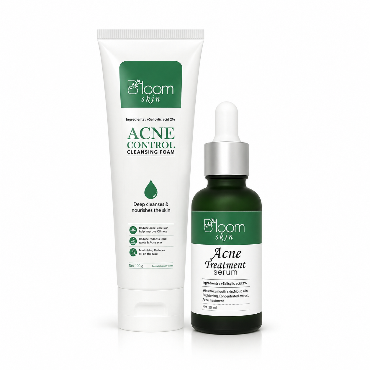 Bloom Skin Acne Duo Combo